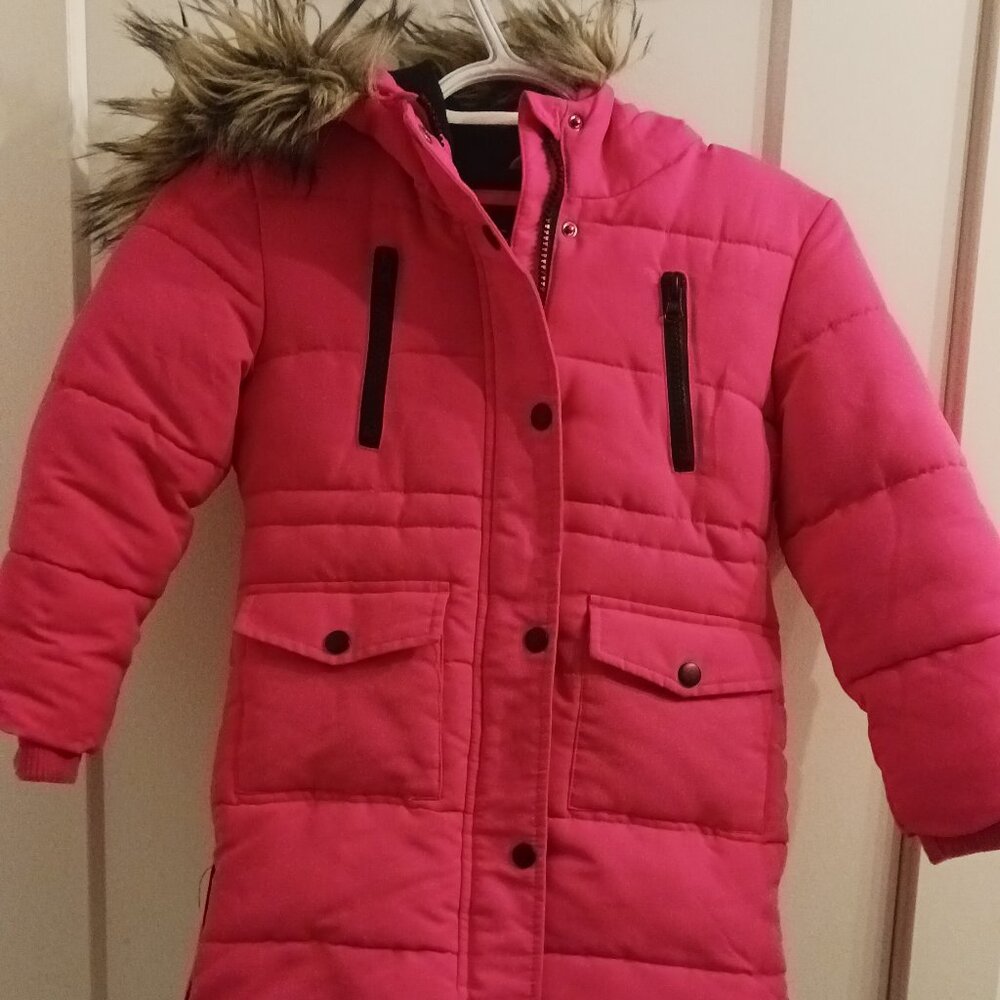 Snow Jacket Girls 4-5 years used